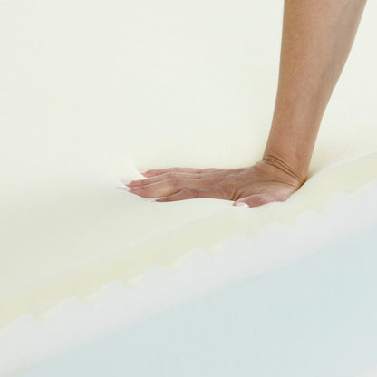 Colchão de Molas Ensacadas de 7 zonas com Espuma Viscoelástica + Espuma Perfilada - BioHybridM587E190090CL