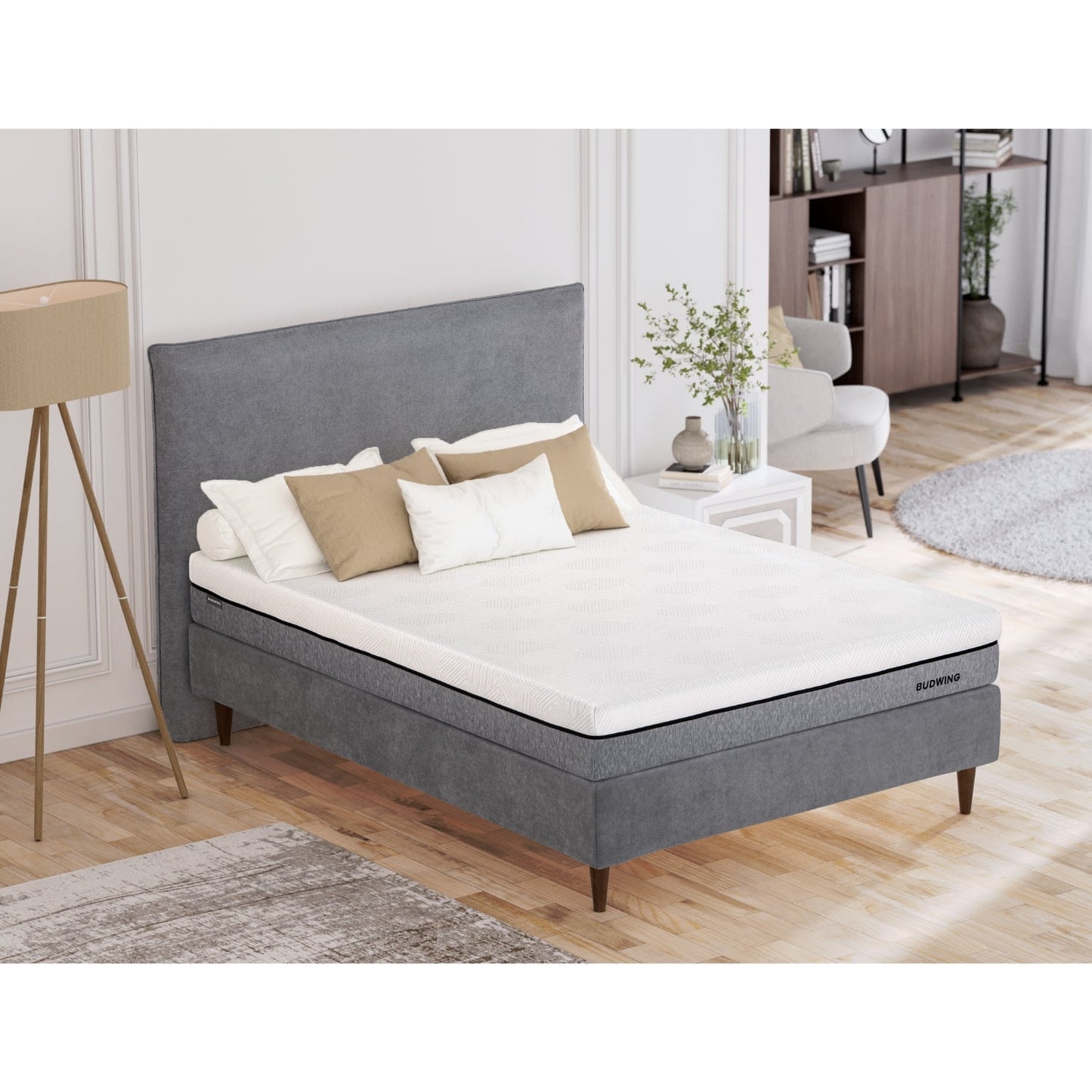 Colchão de Espuma Viscoelástica + Espuma EnerGex de Alta Resiliência - EnergizeE362E190090LL