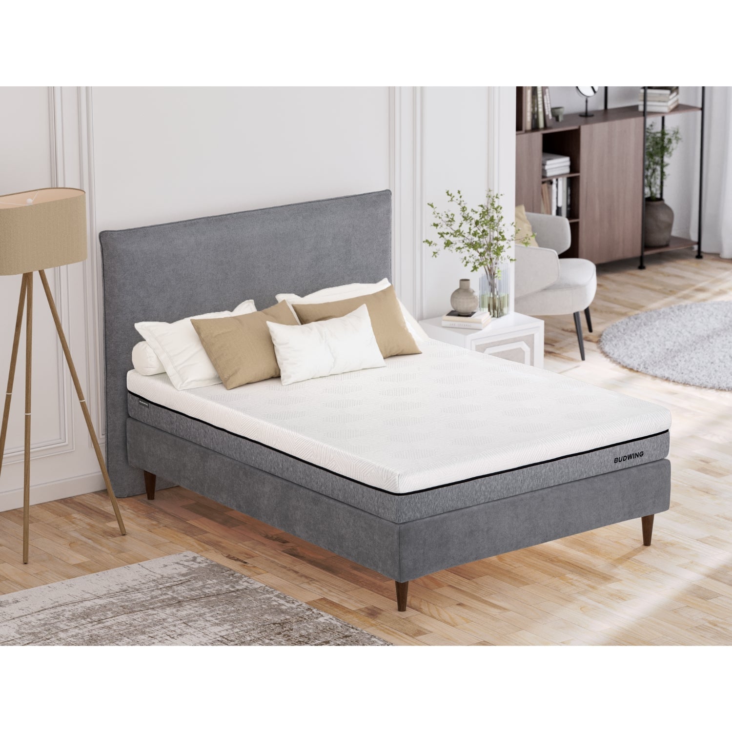 Colchão de Espuma Viscoelástica + Espuma EnerGex de Alta Resiliência - EnergizeE362E190090LL