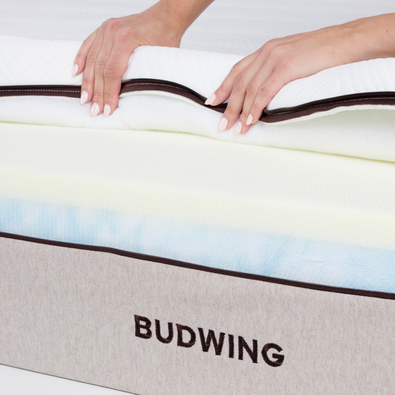 Colchão de Molas Ensacadas com Espuma Viscoelástica + Espuma de Alta Resiliência - Hybrid MaxM586E190090CL