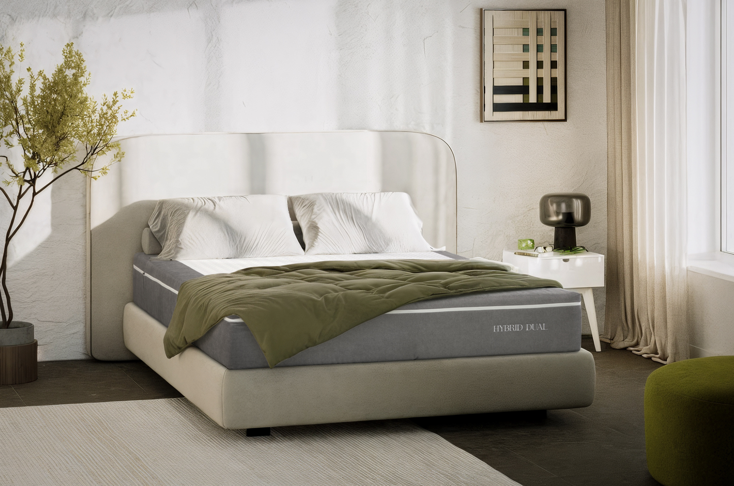 COLCHÃO GRUHIER HYBRID DUAL