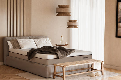 Colchão de Molas Ensacadas com Espuma Viscoelástica + Espuma de Alta Resiliência - Hybrid MaxM586E190090CL